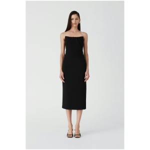 Misha Sale Women's MARCY MIDI DRESS XS Designer Midi Dresses Afterpay Available