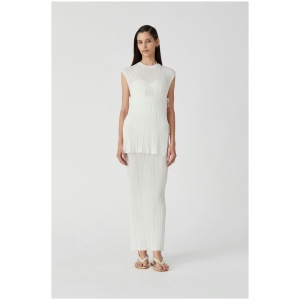 Misha Sale | Women's SAYLOR SKIRT | IVORY / XS | Viscose Designer Skirts | Afterpay Available