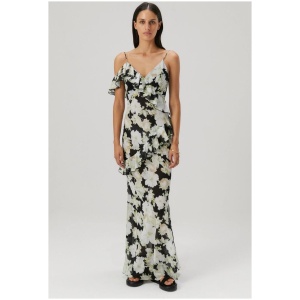 Misha Sale Women's SUTTON MAXI DRESS Multi / XS Designer Maxi Dresses Afterpay Available