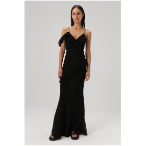 Misha Sale Women's Sutton Maxi Dress XXS Designer Maxi Dresses Afterpay Available