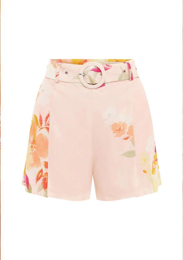 Mos The Label Sale | Women's Iris Shorts | Multi / 6 | Cotton Shorts | Afterpay Available