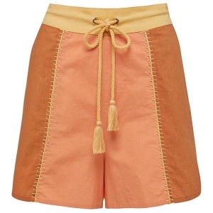 Mos The Label Sale | Women's Sand Dunes Shorts | Multi / 6 | Cotton Shorts | Afterpay Available