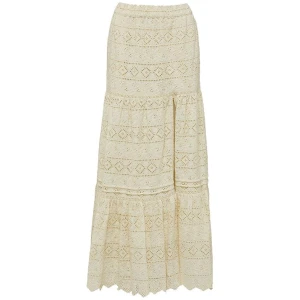 Mos The Label Sale | Women's Sunkissed Maxi Skirt | IVORY / 12 | Cotton Skirts | Afterpay Available