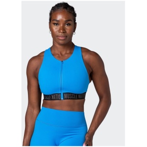 Muscle Nation Sale | Women's Breakpoint Bra | Malibu | XS | Nylon Sports Bras | Afterpay Available