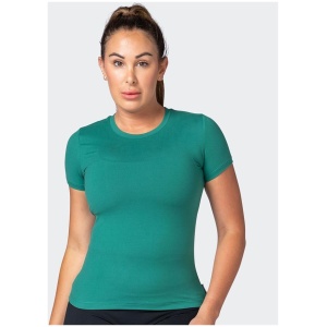 Muscle Nation Sale | Women's MN Everyday Tee | Antique Green | XXS | Elastane T-Shirts & Singlets | Afterpay Available