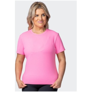 Muscle Nation Sale | Women's MN Everyday Tee | Shocking Pink | XXS | T-Shirts & Singlets | Afterpay Available