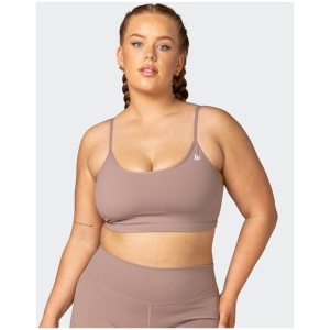 Muscle Nation Sale | Women's Swift Bra | Praline | XS | Nylon Sports Bras | Afterpay Available