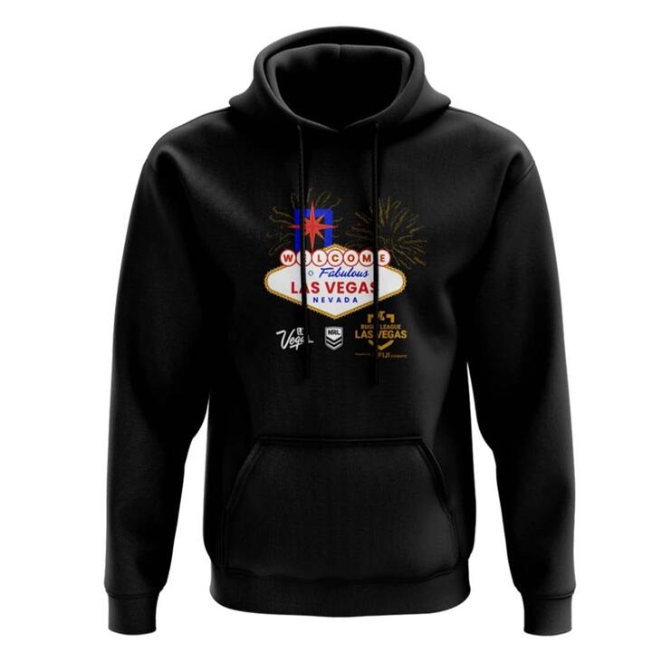 NRL Las Vegas 2024 Sign Hoodie