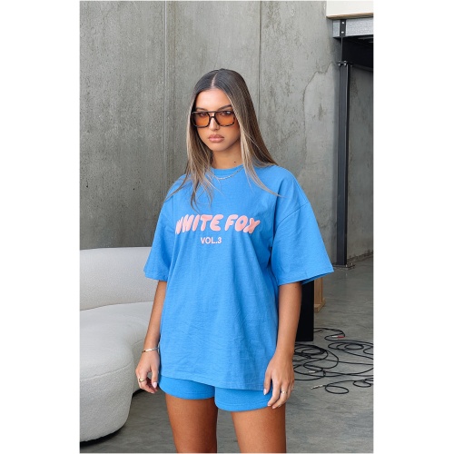 Offstage Oversized Tee Azure