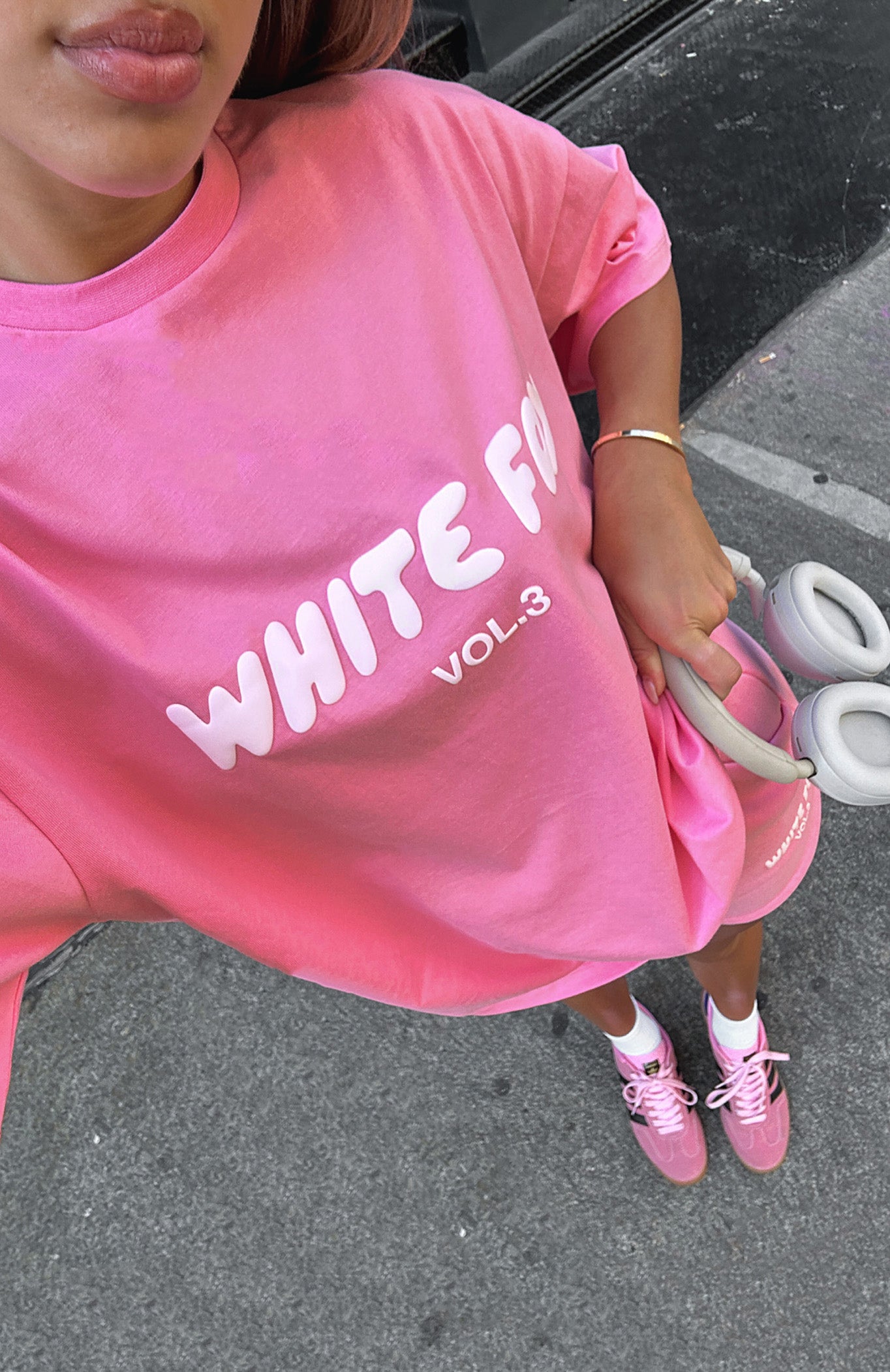 Offstage Oversized Tee Bubblegum