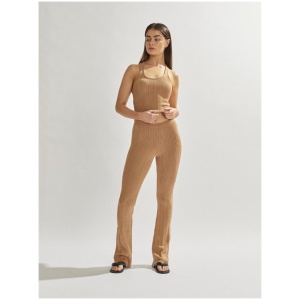 One Mile Sale | Women's Henley Pants Tan | XS | Nylon Pants | Afterpay Available