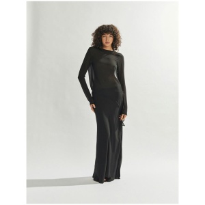 One Mile Sale | Women's Maxine Maxi Skirt Black | 4 | Long Skirts | Afterpay Available