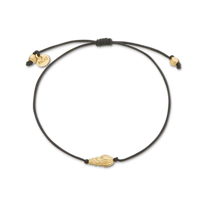 Palas Jewellery Sale | Women's Conch shell blessing bracelet | Gold / One Size | Cotton Bracelets & Cuffs | Afterpay Available