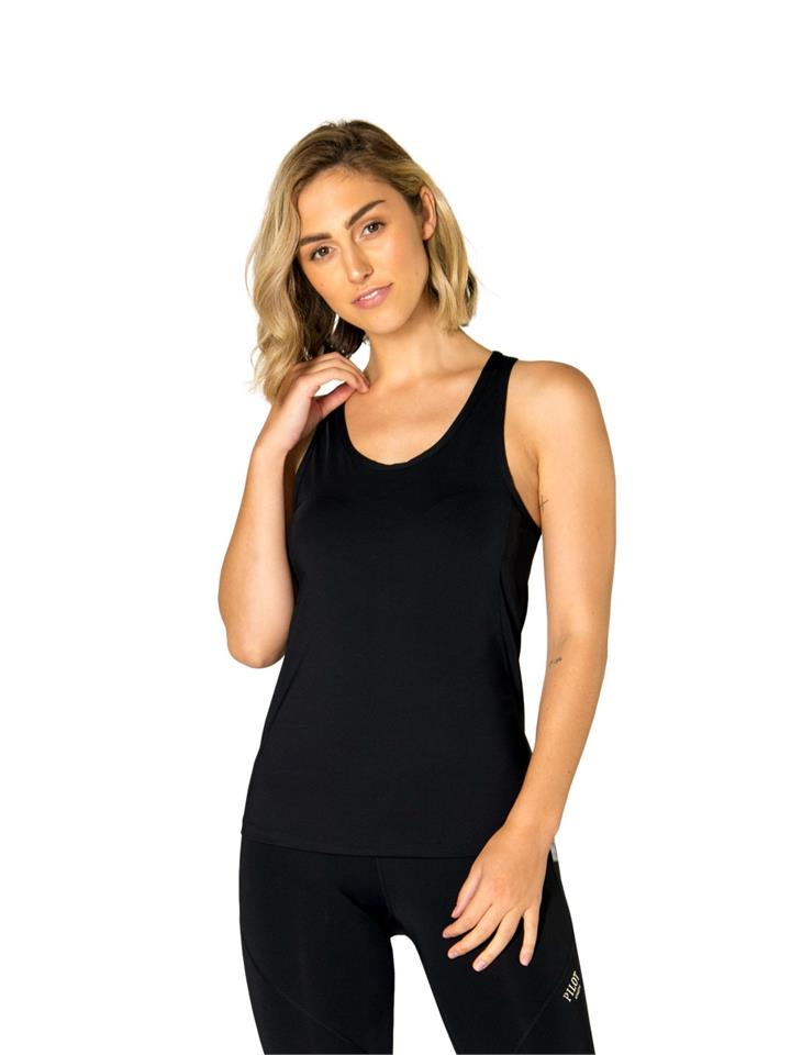 Pilot Athletic Sale | Women's AVIATRIX MESH SINGLET | XS | Nylon T-Shirts & Singlets | Afterpay Available