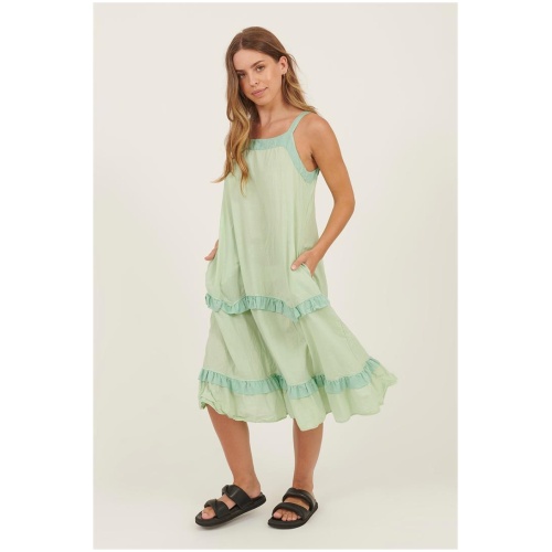 Primness Sale Women's PADDOCK DRESS MINTED FINAL SALE S Cotton Midi Dresses Afterpay Available