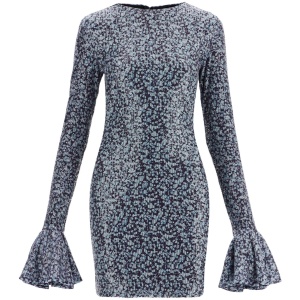 ROTATE open-back sequin mini dress