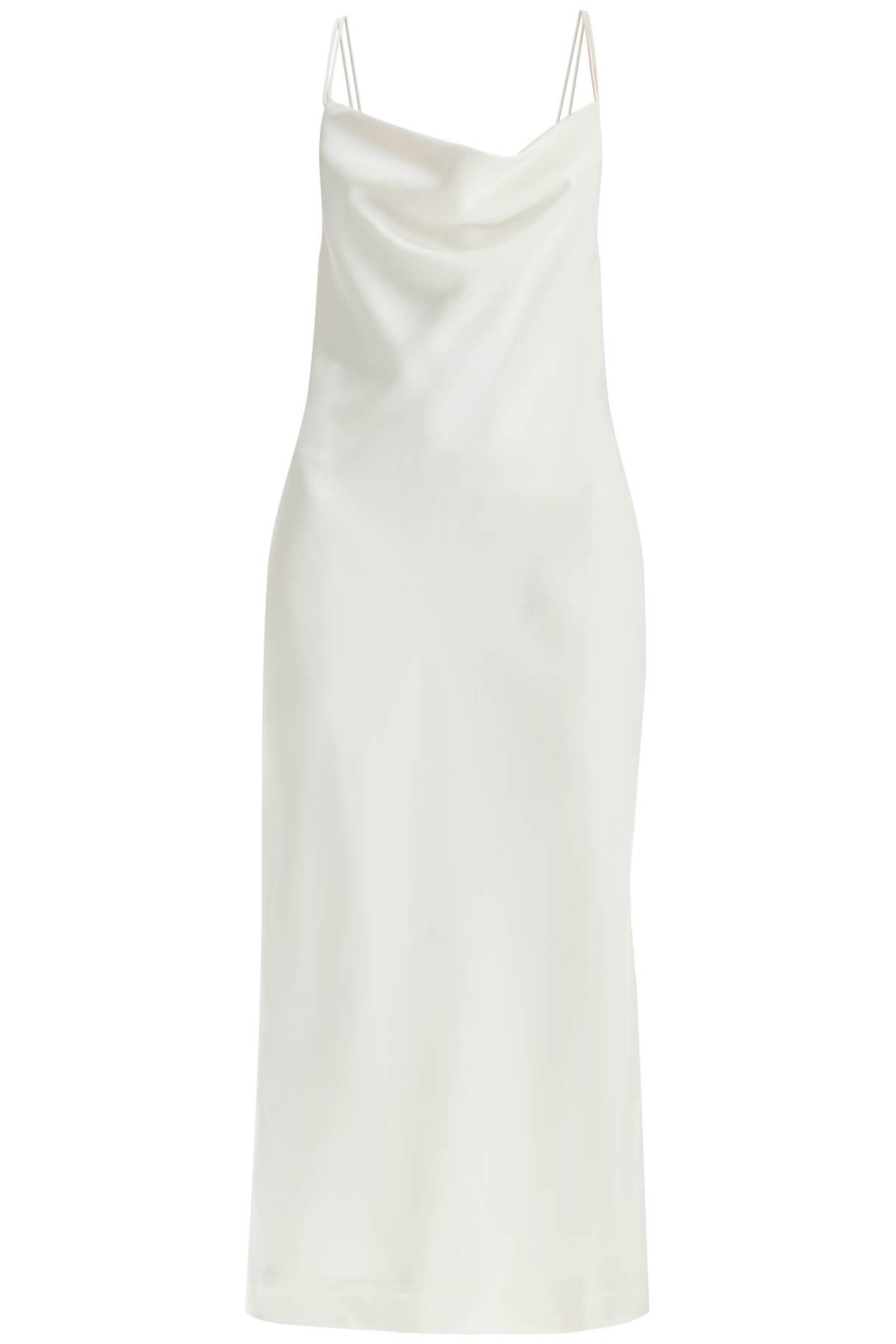 ROTATE satin slip dress for elegant