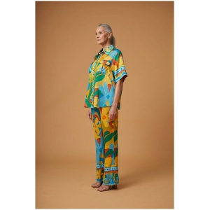 Ralf Studios Sale | Unisex|COTTESLOE PANT FLORAL ANIMAL | Multi / 8 | Viscose Pants | Afterpay Available