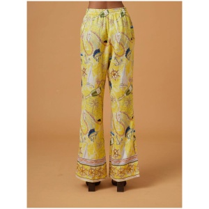 Ralf Studios Sale | Women's COTTESLOE PANT OPULENT SUNSET | Multi / 8 | Linen Pants | Afterpay Available