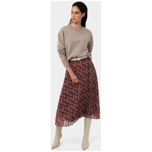 Rema Floral Pleated Skirt