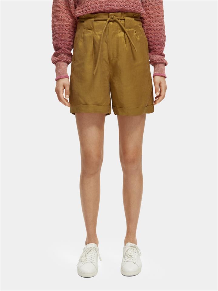 Scotch Soda Sale | Women's High|rise belted shorts | XS | Linen Shorts | Afterpay Available