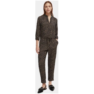 Scotch Soda Sale | Women's Jacquard jumpsuit | Leopard / 34 | Elastane Jumpsuit & Playsuit | Afterpay Available