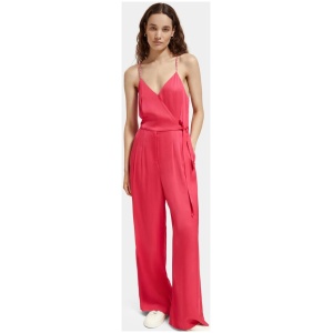 Scotch Soda Sale | Women's Lightweight v|neck racerback jumpsuit | 34 | Viscose Jumpsuit & Playsuit | Afterpay Available