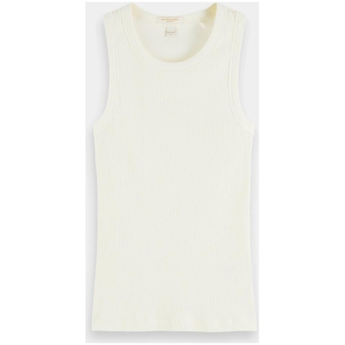 Scotch Soda Sale | Women's Slim|fit racerback tank top | XS | Cotton T-Shirts & Singlets | Afterpay Available