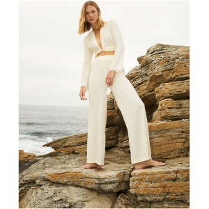 Sorcha Drawstring Pants in Off White