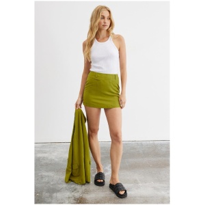 Sovere Studio Sale | Women's SIGNAL MINI SKIRT|OLIVE GREEN | 6 | Designer Skirts | Afterpay Available