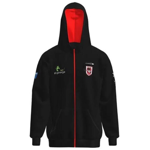 St George Dragons Ladies Full Zip Hoodie 2023