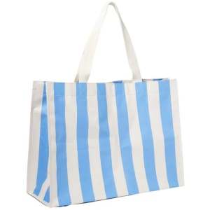 Sunnylife Carryall Beach Bag Le Weekend - Mid Blue Cream