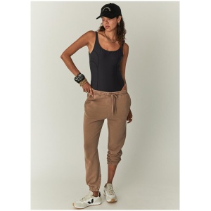 The Upside Sale | Women's SPHINX BLAKE TRACK PANT | MOCHA [USW323129] | Mocha / XL | Cotton Pants | Afterpay Available