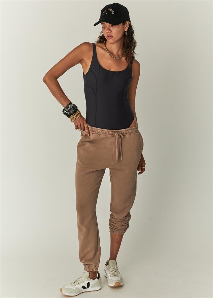 The Upside Sale | Women's SPHINX BLAKE TRACK PANT | MOCHA [USW323129] | Mocha / XL | Cotton Pants | Afterpay Available