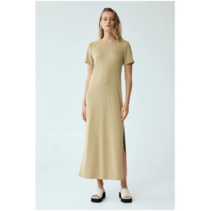 Third Form Sale Women's FORM MAXI TEE DRESS KHAKI 10 Designer Maxi Dresses Afterpay Available