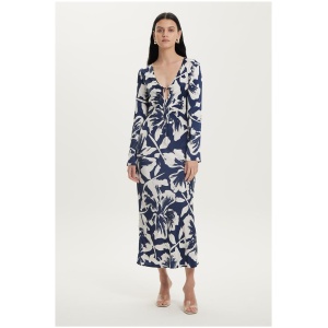 Third Form Sale Women's UNTAMED BIAS TIE UP MAXI DRESS FLORAL Multi / 8 Cotton Designer Maxi Dresses Afterpay Available