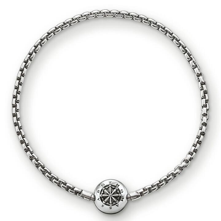 Thomas Sabo Sale | Unisex|Bracelet for Karma Beads "Blackened" | 16cm | Fashion Bracelets & Cuffs | Afterpay Available