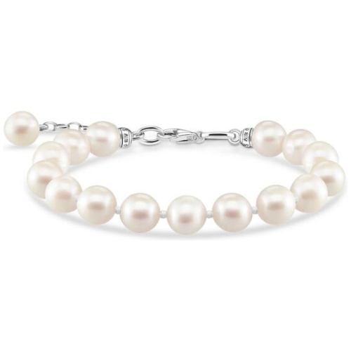 Thomas Sabo Sale | Women's Bracelet with pearls | Pearl / One Size | Fashion Bracelets & Cuffs | Afterpay Available