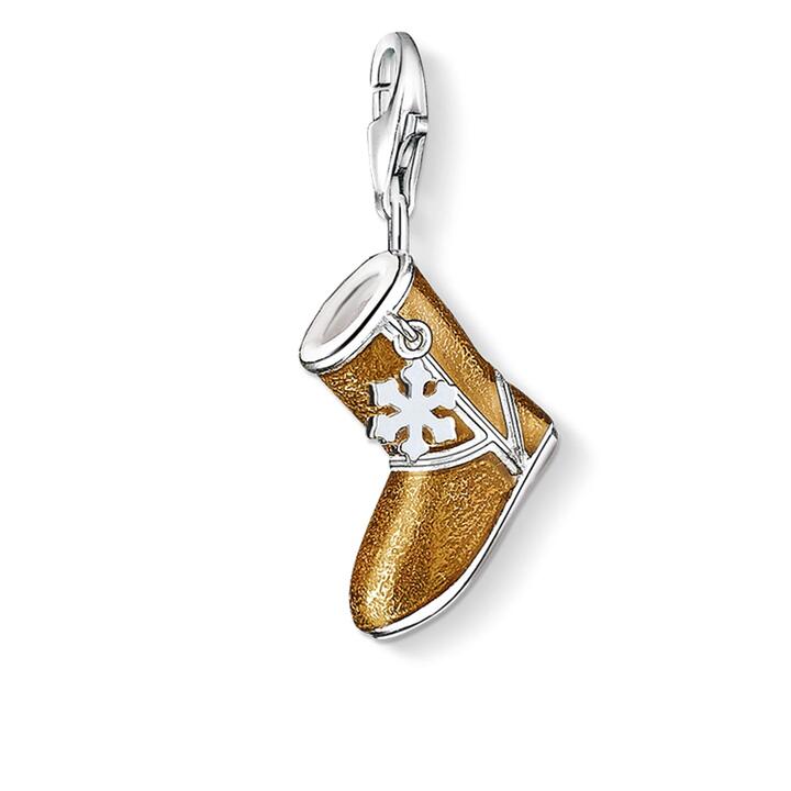 Thomas Sabo Sale | Women's Charm Pendant Ugg Boot | Gold / One Size | Fashion Charms | Afterpay Available