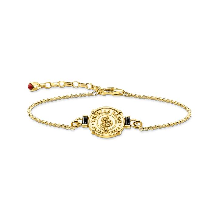 Thomas Sabo Sale | Women's Gold Coin Bracelet | One Size | Fashion Bracelets & Cuffs | Afterpay Available