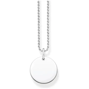 Thomas Sabo Sale | Women's Necklace disc silver | One Size | Fashion Necklaces | Afterpay Available