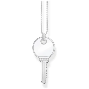 Thomas Sabo Sale | Women's Necklace keys silver | One Size | Fashion Necklaces | Afterpay Available