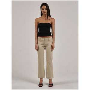 Thrills Sale | Women's Brit Pant | Oatmeal | Oatmeal / 8 | Polyester, Cotton Pants | Afterpay Available