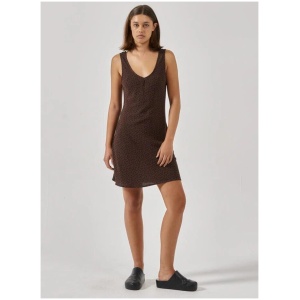 Thrills Sale Women's Cassia Mini Dress Black 6 Viscose Mini Dresses Afterpay Available