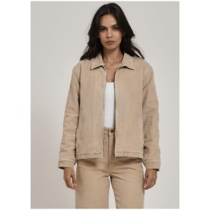 Thrills Sale | Women's Prairie Maker Cord Jacket | Soft Tan | 6 | Cotton Jackets | Afterpay Available