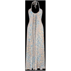 Tigerlily Sale Women's Azalia Trinity Maxi Dress Cobalt Ornate Multi / 18 Viscose Maxi Dresses Afterpay Available