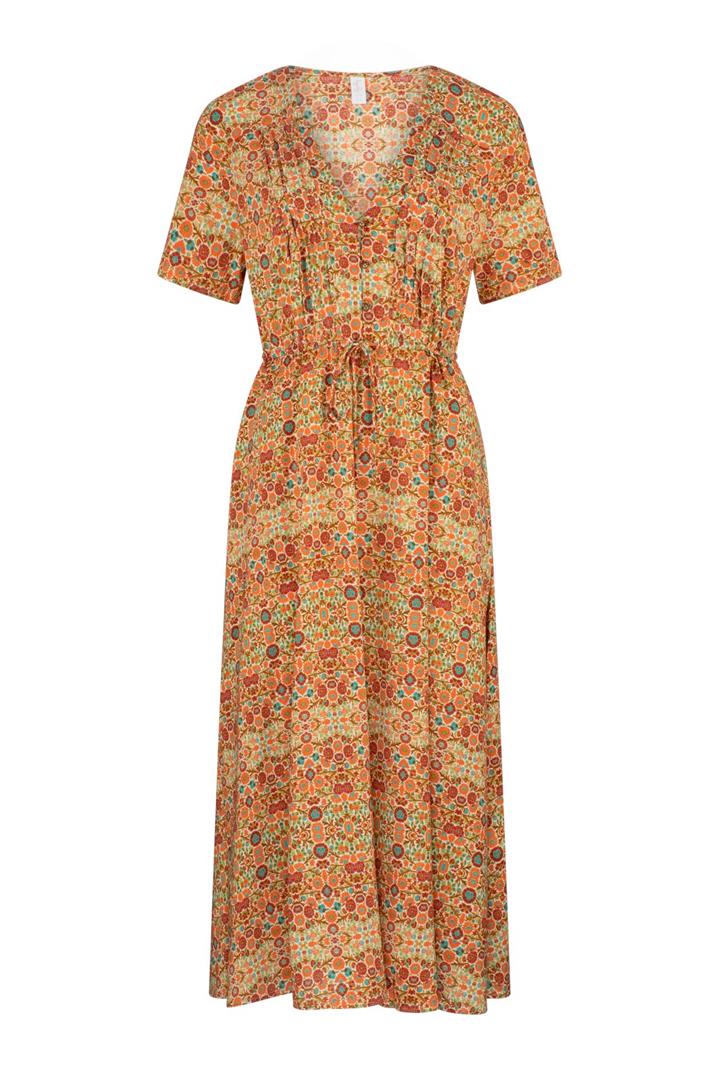 Tigerlily Sale Women's Catania Eden Midi Dress Lantana Multi / 6 Cotton Midi Dresses Afterpay Available