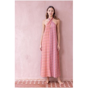 Tigerlily Sale Women's Pandora Aurora Maxi Dress Dusk Pink 10 Viscose Maxi Dresses Afterpay Available