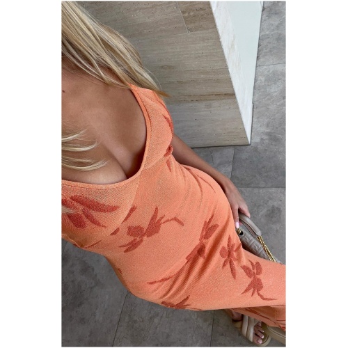 Trust Issues Maxi Dress Orange