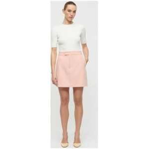 Willow Sale | Women's Gali Mini Skirt in Pink | 6 | Cotton Designer Skirts | Afterpay Available